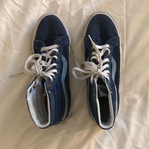 Denim / Blue Skate Hi Vans